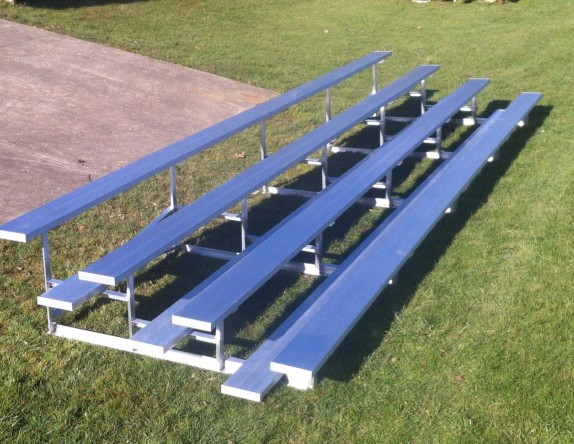 Low Rise Bleacher Setup Installation