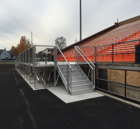 Completed Spectator Seating Project