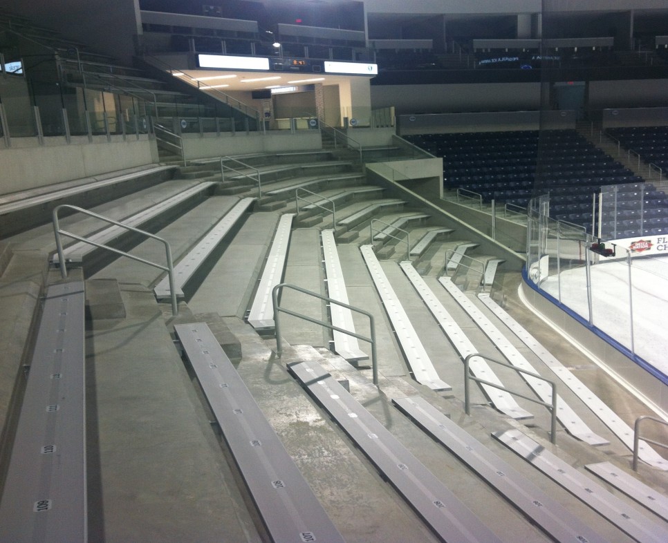 All Star Bleachers Grandstand Seating System